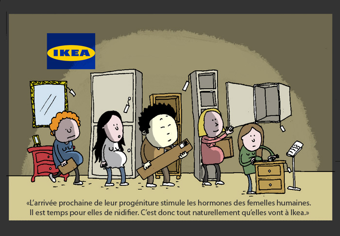 Nidification à Ikea