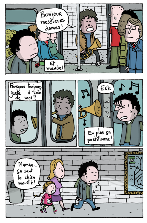 musicien métro trompette postillons ratp